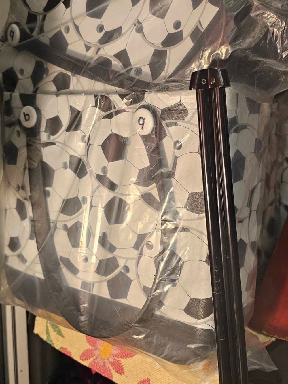 Soccer Print bogg LIKE bag.